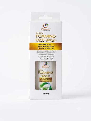 OLNATURE'S FOAMING FACE WASH 100ML